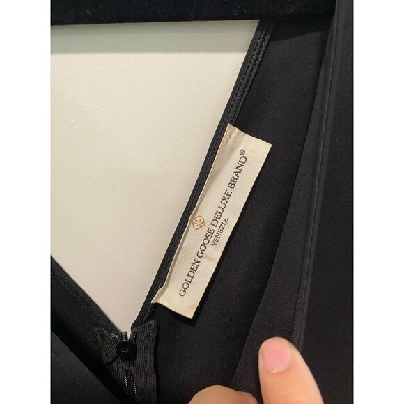 Golden Goose Wide Leg V-neck Tank Style Synthetic Blend Jumpsuit - Picture 4 of 8